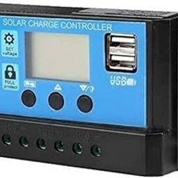 SSUCA Solar Charge Controller Intelligent Battery Regulator for Solar Panel LCD Display with USB Port 12 Volts/24 Volts (40 AMPERE)-image-23
