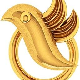 14kt(585) BIS Hallmarked Yellow Gold Nosepin - 0.321 Grams-image-58