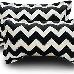 FURNISHYA Deck Pillow Cover Set of 2 with Envelop Closure – Large Rectangle Cushion Covers 16x27 Inches – Soft Aesthetic Decorative Pillowcases – Extra Fluffy, Durable & Wrinkle Proof-1