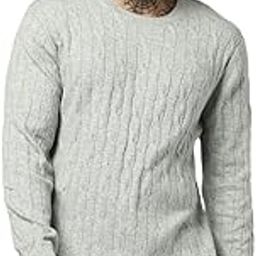 Men's Cotton Blend Casual Pullover Sweater-image-109