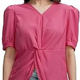 Women's Solid Regular Fit Shirt-image-95