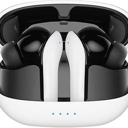 amazon basics TWS in-Ear Earbuds (AB-T08) with Fast Charging up to 50 Hours of Playtime | Dual 10mm Driver | IPX4 Water-Resistance | Bluetooth 5.3 | Charging Case with Mic | Touch Control (White)-22