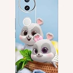 OggyBaba Cute RABIT Mobile Skin - Premium Matte Finish tective Wrap Compatible with Vivo V50e 5g - Slim & Stylish Design-image-43