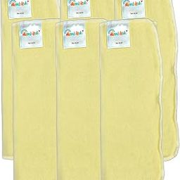 Dumbledo Premium Hemp & Cotton Cloth Diaper Insert - Reusable Natural Fibers, Antibacterial - Free Size, Pack of 1 Beige Insert/Pad-image-5