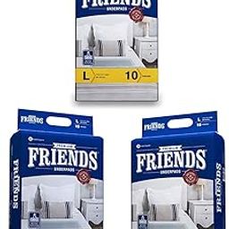 Friends Premium Disposable Underpads,Soft & Super Absorbency - 60x90 cm (Pack of 3).-18