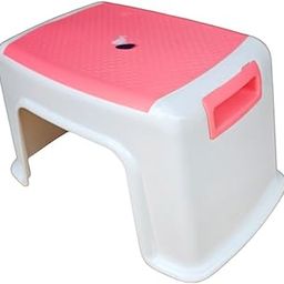 GRAZIA Bathroom Plastic Stool with Comfortable Seating Stool for Kitchen, Office, and Home Use-Non-Slip Feet – Modern and Stylish - Made in India-image-81