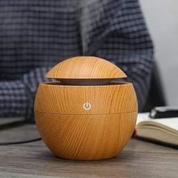 SPIRITUAL HOUSE Magic Wooden Cool Mist Humidifiers Essential Oil Diffuser Aroma Air Humidifier with LED Night Light Color Change for Car, Office, Babies, Home (Multicolor)-15