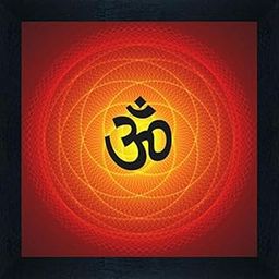 SAF Om Namah Shivay Spritual UV Textured Framed Painting 12 Inch X 12 Inch SANFN21080(Multicolor,Landscapes;Abstract;Religious;Figures;Floral)-image-25