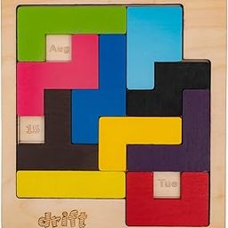 Cubelelo Drift Weekday Calendar Puzzle | Fun & Educational 7-Day Calendar Puzzle for All Ages | Enhance Cognitive Skills & Time Management Kids, Adults-image-79
