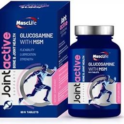 Joint Active: Glucosamine with MSM- 60 Tablets-image-14