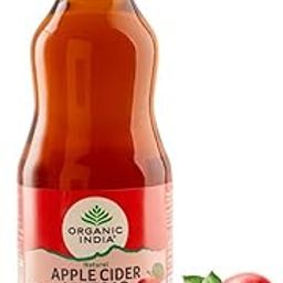 A TATA Product - Organic India Apple Cider Vinegar 500ml, With Mother of Vinegar, Raw & Unfiltered, Extracted from Spanish Red Apples, Lab Tested on 250+ Parameters-image-43