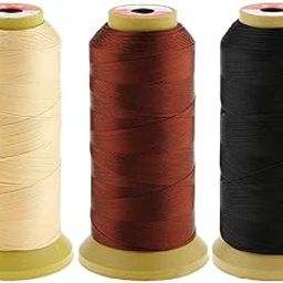 MERISHOPP 3 Piece Hair Braid Bangs Sew Sewing Weaving Extension Wigs Decoration Thread |Health & Beauty | Hair Care & Styling | Hair Extensions & Wigs | Wigs & Hairpieces-image-1