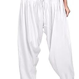 Women's Solid Plain Rayon Patiala Ethnic Comfortable, Punjabi Patiala Salwar for Women,Patiala Free Size (Pack of 1)-image-95