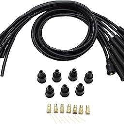 THE STYLE SUTRA® 8mm Ignition Cable HT Leads for 6 Cylinder Classic Cars-21