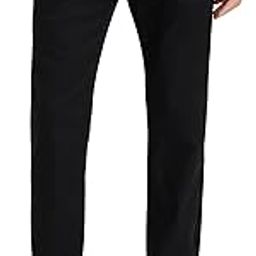 Men's Mid Rise Soild Premium Cotton Regular Fit Flat Front Casual Trouser Chinos-image-13