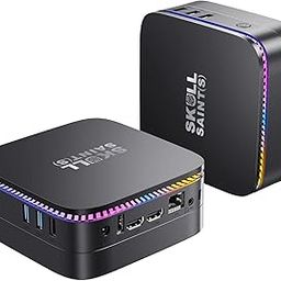 SKULLSAINTS Panther, 12th Gen Alder Lake N100 (Upto 3.40 GHz), DDR4, 4K UHD/HDMI 2.0/LAN/4 USB 3.0 Mini PC (16GB DDR4 + 500GB M.2 NVME SSD)-6
