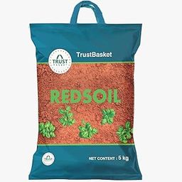 TrustBasket Garden Red Soil - 5 Kg | Fertilizer for Plants | Manure for Home Gardening-11