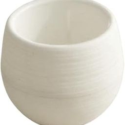 2xSmall Cactus Succulent Planters Indoor Flower Pots with Drainage Hole White-image-19