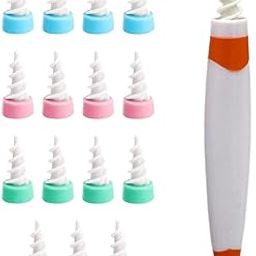 STYLEHEAVEN Ear Wax Cleaner Removal Swab Earwax Remover Spiral Soft Tool Earpick Orange-image-71