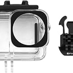 MYADDICTION Underwater Camera Housing Case Protective Lens Guards Built in Two Cold Shoe Cameras & Photo | Camera & Photo Accessories | Cases, Bags & Covers-picture-1