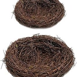 ATORSE Handmade Vine Bird Nest House Sill Nature Craft Holiday Decoration 6cm & 8cm|Home & Garden|Yard, Garden & Outdoor Living|Bird & Wildlife Accessories|Birdhouses-image-28