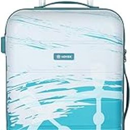 Voyage Trolley Suitcase for Men & Women | Polycarbonate Hard Shell Luggage with Anti-Theft Zippers | Ideal for Trips, Outings & Travels | Turquoise - 20Inch-25