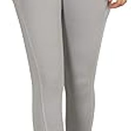 Imperative Women Neu Look Stretchable Gym Wear Leggings Ankle Length Workout High Rise Pants With Phone Pockets | Mid Waist Sports Fitness Yoga Track Pants For Girls & (Lgrey, Size - L)-image-45
