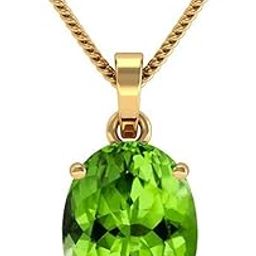 11.25 Ratti Natural Peridot Pendant Stone Gold Plated Locket Original Certified Gemstone Lab Tested-picture-40