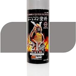 Samurai Kurobushi 2K06 Epoxy Metal Primer Silver Grey Spray Paint 400 ml (Pack of 1)-image-93