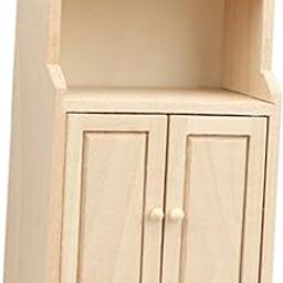 ARTISOUL® 1:12 Dollhouse Cabinet Mini Doll Accessories Decoration for Living Room Home Style A | Furniture | Dressers & Chests of Drawers-image-37