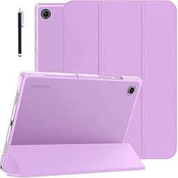 Robustrion Cover for Samsung Tab A9 Plus Cover Case 11 inch, Flip Cover Case for Samsung Galaxy Tab A9 Plus Cover/Tab A9+ Tablet Cover with Translucent Back [Auto Sleep/Wake Support] - Purple-26