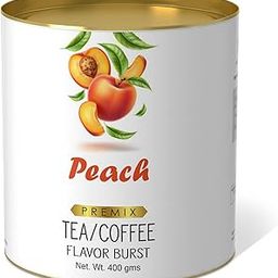 Peach Flavor Burst. Just add to your Tea, Coffee, Frappe, Milkshake, Hot Milk (250gm)-87