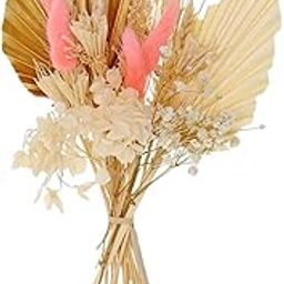 VELURA Natural Dried Wedding Flower Livingroom Home Boho Dried Pampas Grass Bouquet Gold Beige|Floral Decor| Home Decor |Home & Garden-image-60