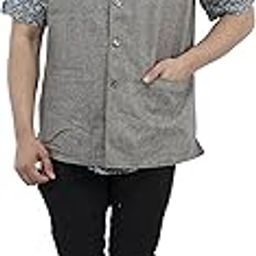 Men's Waist Coat Single(Grey,36)-picture-26
