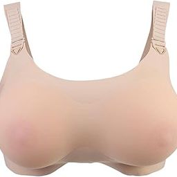 Women's Adjustable Strap Pocket Silicone Bra Lingerie Underwear For Crossdressers Mastectomy Fancy Dress Cosplay 38/85 Skin Color-image-43