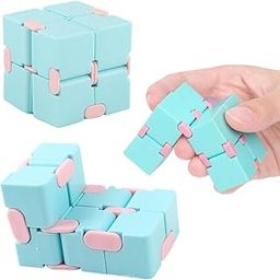 Hodaqe Infinity Cube Sensory Fidget Toy, Fidgeting Game for Kids and Adults, Cool Mini Gadget for Stress and Anxiety Relief and Kill Time, Unique Idea That is Light on The Fingers and Hands-image-65