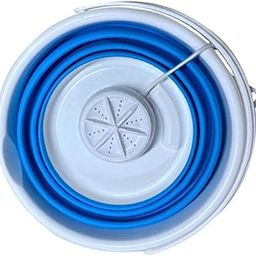 LOOM TREE® Mini Folding Clothes Washing Machine Washer USB Powered Blue_4 Gear | Major Appliances | Washers & Dryers | Washing Machines-image-8