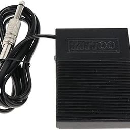 Generic Big Rectangle Tattoo Foot Pedal Switch w/ Thin Black Cord for Power Supply-53