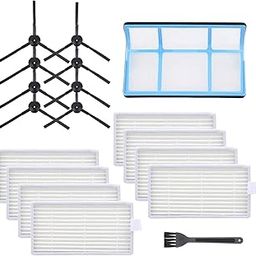 Maxbell Replacement Parts Kit Compatible with ILIFE V3, V3s, V5, V5s Pro Robot Vacuum – Includes 1 Primary Filter, 8 Side Brushes, 8 High-Efficiency Filters – Vacuum Cleaner Accessories Set-image-28