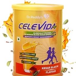 Celevida Kesar Elaichi Flavoured - Tin of 400g Powder-22