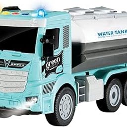 TOY STATION Friction Toy Big Size Toy for Kids with Pull and Push Function (Water Truck/Water Tanker)-image-35