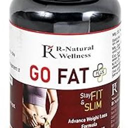 R-Natural Wellness GO FAT Plus Weight Management Supplement, 90 Capsules, Ayurvedic Formula for Men & Women-image-36