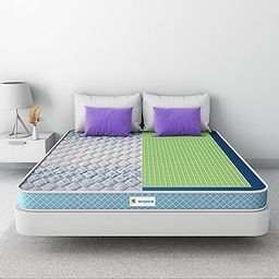 Sleepwell ProGrid Mattress | Grid Technology | 3400+ air Channels | Double-Layered Quiltec Foam | Foam Wall Technology | Back Support | Anti-mite Technology|King|78x72x8 | 10 Yrs Warranty-image-40