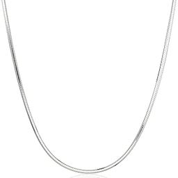 Silver jewellery orignal mens chain size 20 inch snake pure chandi.-image-101
