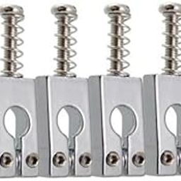 bnf® 2x6pcs Guitar Rollers Saddle Bridge String Saddles for Electric Guitar -Silver | Guitars & Basses | Parts & Accessories | Guitar Parts | Saddles-image-4