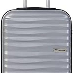 Transit Polypropylene (PP) Trolley Bag for Travel Small Cabin Check in, Luggage Bag Travel Hard Case with 8 Wheels 360 Degree Wheeling System (Grey, Cabin | 55 cm | Small)-image-5