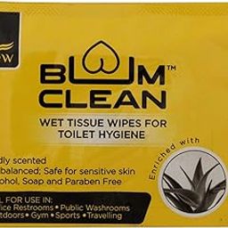 Bum Clean Wet Tissue Wipes Yellow 1s, Pack of 20-image-19