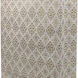 TASCHE Vertical Big Gold Flower Design Gift Bags For Gifting | Weddings | Birthday | Holiday Presents (Size 16 X 12 X 4 Inch | Pack of 9)-picture-31
