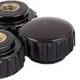 GK MART 8mm x 38 mm Head Plastic Female Thread Round Head Clamping knobs Grips - 2 Nos-10