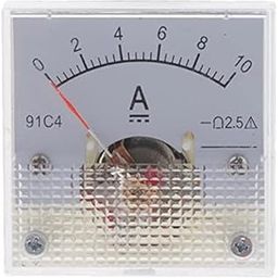 MERISHOPP 2xDC Ammeter Analog Panel Meter Amp Meter Current Gauge 2.5% 0-10A|Home & Garden|Tools|Measuring & Layout Tools|Electrical Testers-image-11